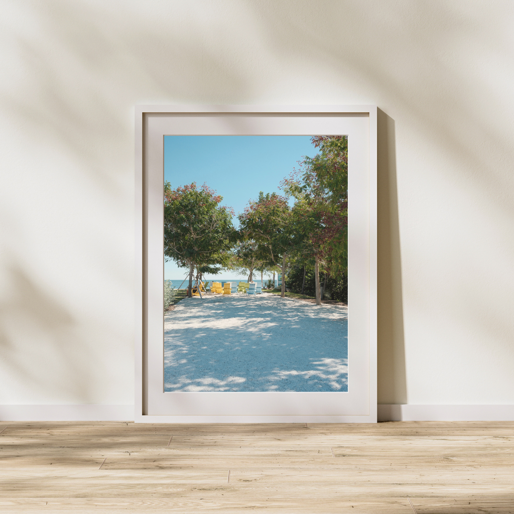 St Pete Pier Beach Chairs | Photography Print 5x7