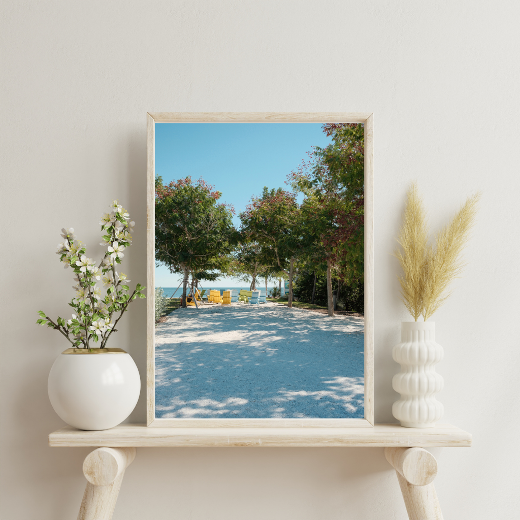 St Pete Pier Beach Chairs | Photography Print 5x7