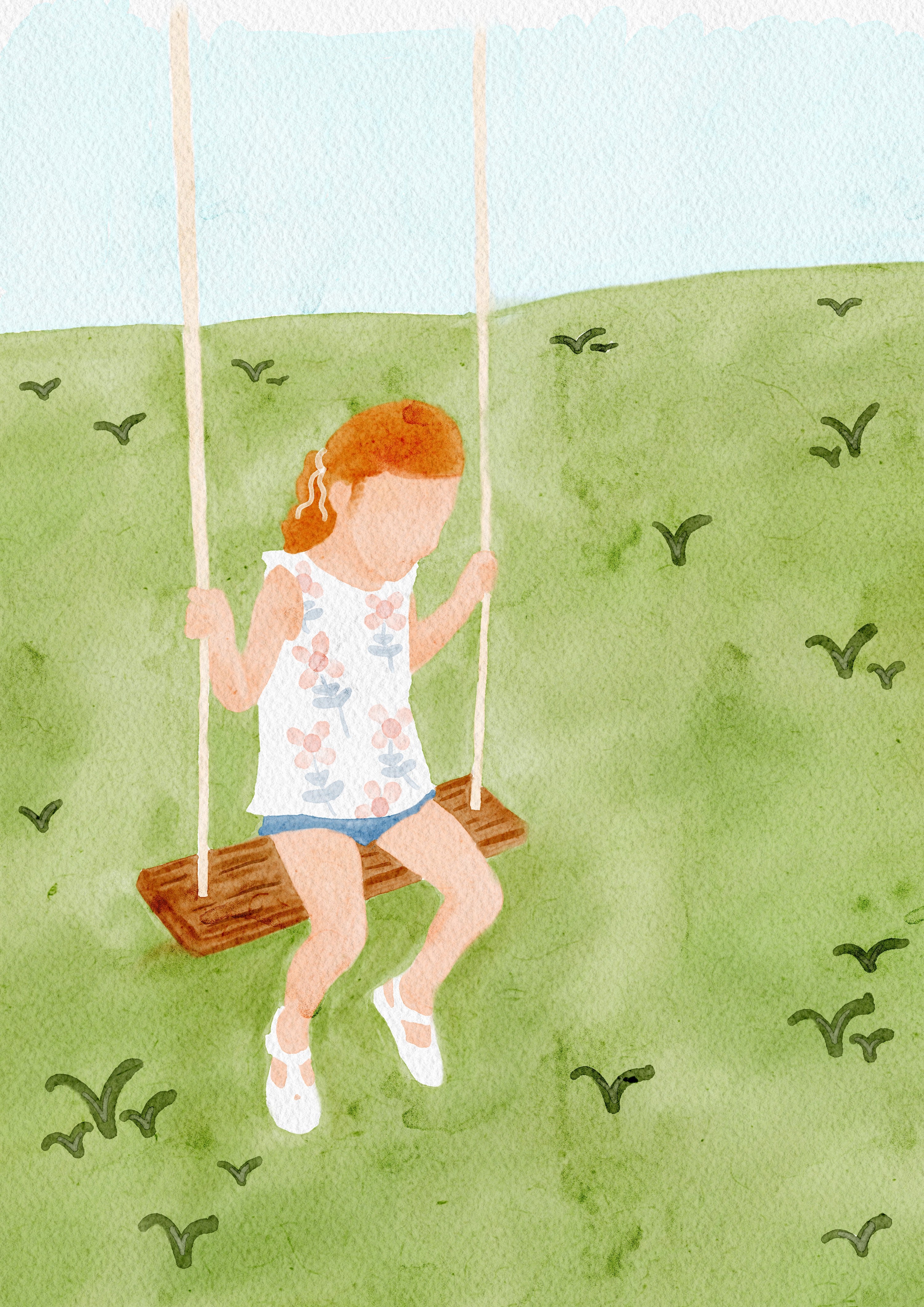 Custom Faceless Portrait(DIGITAL FILE + PRINT)